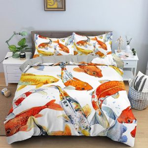 housse de couette Poissons