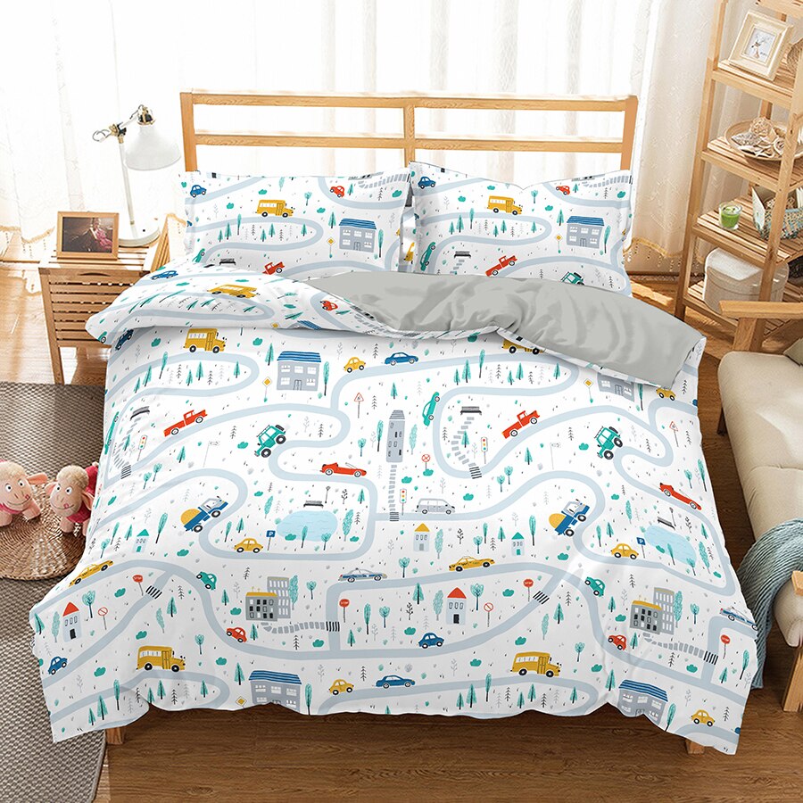 housse de couette Petites Voitures