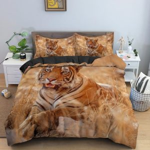 Housse de couette Tigre Savane