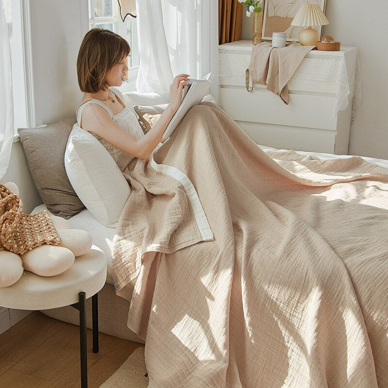 Housse de couette élégante en coton