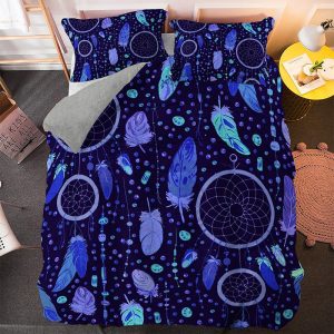 housse de couette avec motifs attrape rêve