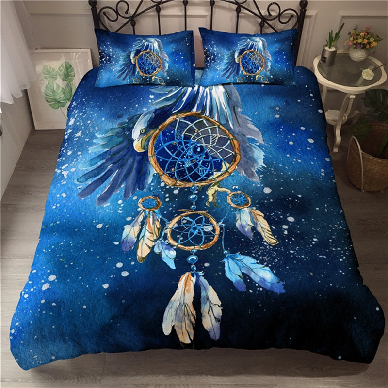 housse de couette attrape rêve nuit
