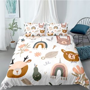 housse de couette Têtes Animaux
