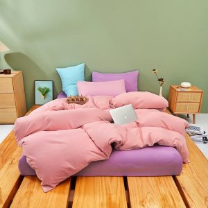 housse de couette Poly Rose