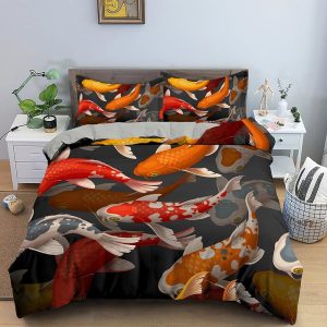Housse de couette Poisson Carpe