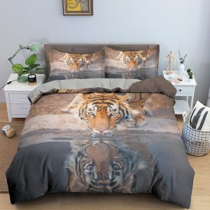 Housse de couette Tigre Lac
