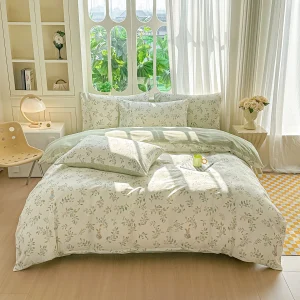 housse de couette imprimé floral