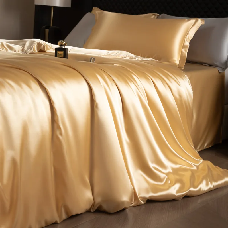 housse de couette Satiné Orangé
