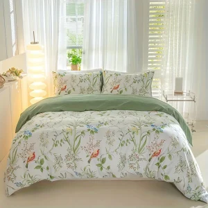 housse de couette fleur
