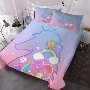 housse de couette Licorne rêve