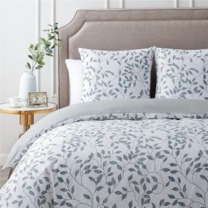 housse de couette Coton Fleurs