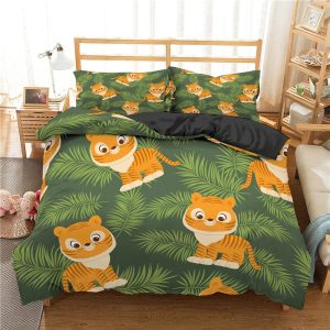 housse de couette enfant jungle