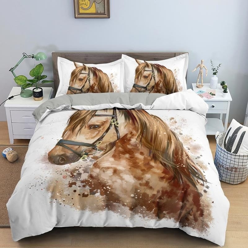 housse de couette Poney