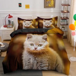 housse de couette Chaton