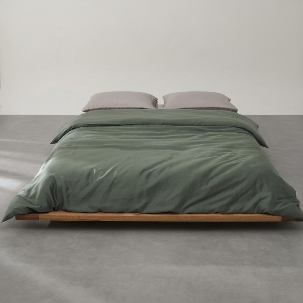 Housse de couette Lyocell Kaki